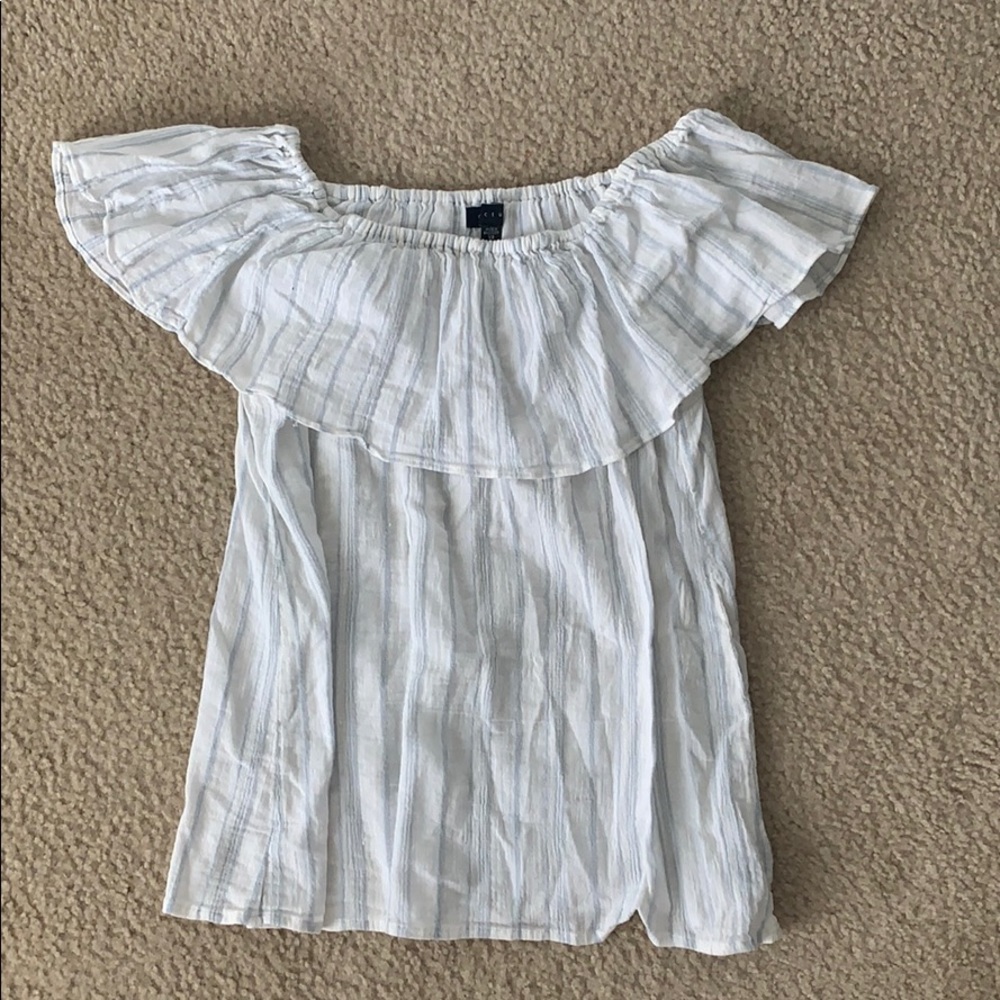 Off the shoulder blouse
